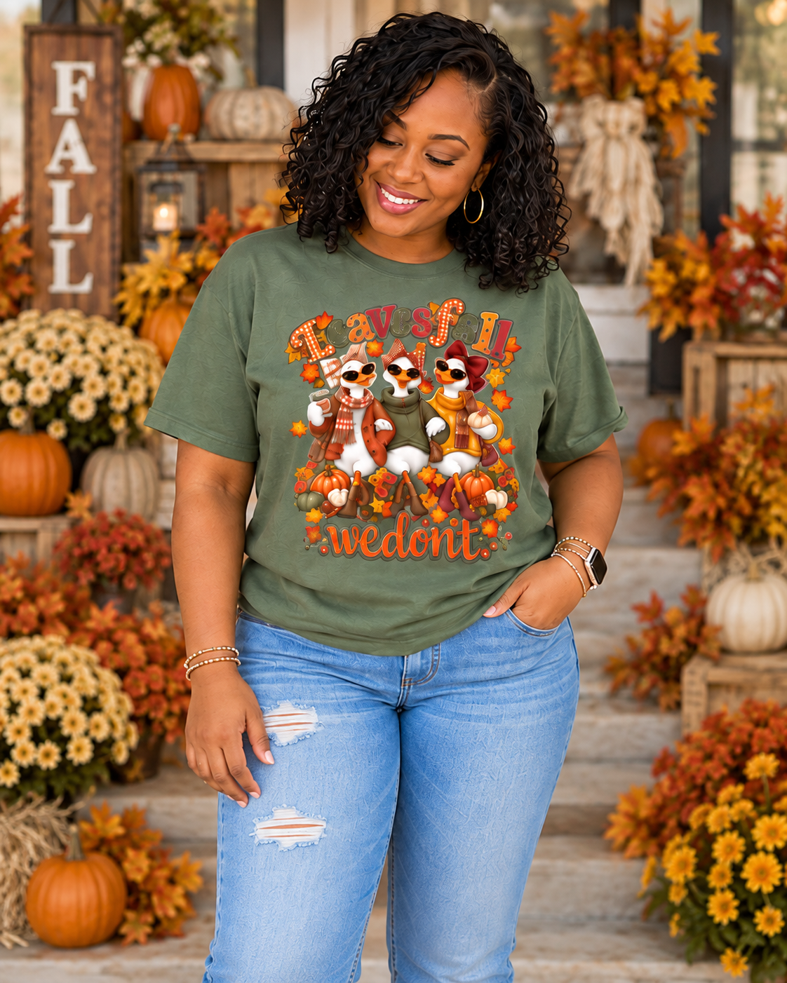 Leaves Fall, We Don't