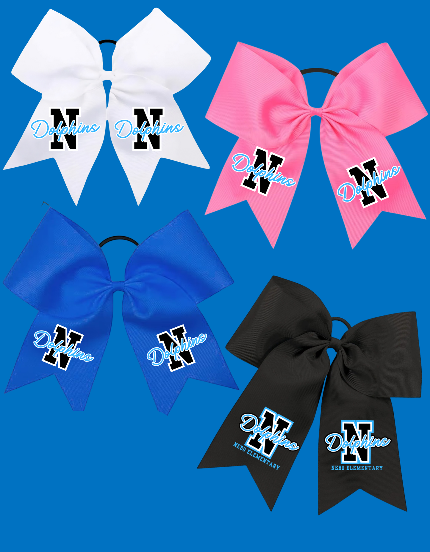 Nebo Spirit Wear Hair Bows