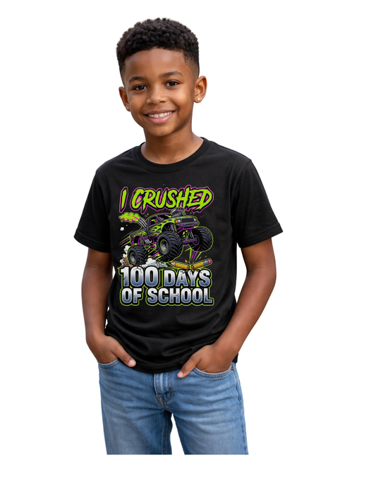 I Crushed 100 Days of School Tee