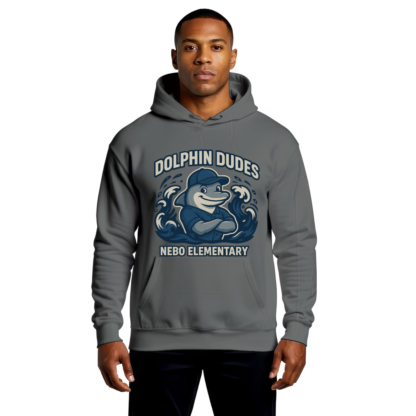 Dolphin Dude Hoodies